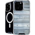 Weathered Blue Wood iPhone 16 Pro Max MagSafe Case