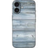 Weathered Blue Wood iPhone 16 Skin