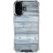 Weathered Blue Wood iPhone 17 Clear Case