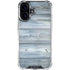 Weathered Blue Wood iPhone 17 Clear Case