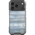 Weathered Blue Wood iPhone 18 Pro Clear Case