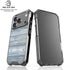 Weathered Blue Wood iPhone 18 Pro Clear Case