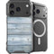 Weathered Blue Wood iPhone 18 Pro MagSafe Case