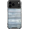 Weathered Blue Wood iPhone 18 Pro Max Clear Case