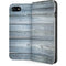 Weathered Blue Wood iPhone SE (2nd & 3rd Gen) Folio Case