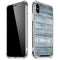 Weathered Blue Wood iPhone X/XS Clear Case
