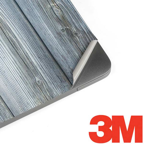 Weathered Blue Wood MacBook Skins