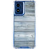 Weathered Blue Wood Moto G 5G (2024) Clear Case