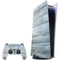 Weathered Blue Wood PlayStation PS5 Skins
