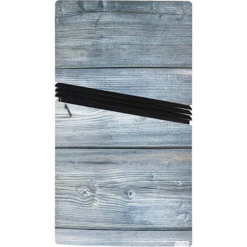 Weathered Blue Wood PS5 Pro Bundle Skin