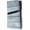 Weathered Blue Wood PS5 Pro Disk Console Skin