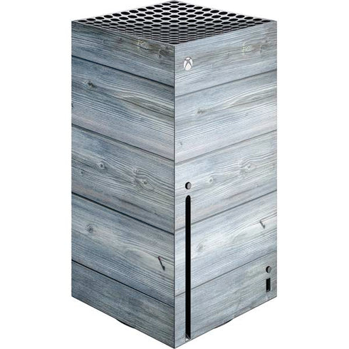 Weathered Blue Wood Xbox Series X Skins
