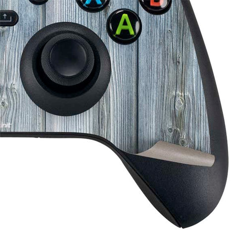 Weathered Blue Wood XBox Series X Digital Edition Bundle Skin