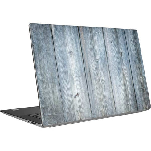 Weathered Blue Wood Dell XPS Skin