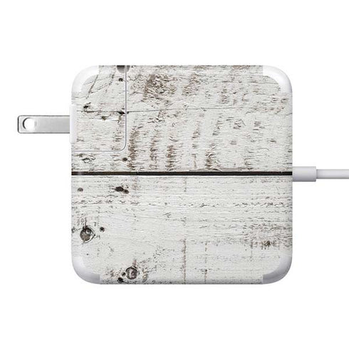 Weathered Wood 85W Power Adapter (15 and 17 inch MacBook Pro Charger) Skin