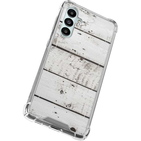 Weathered Wood Galaxy A16 5G Clear Case