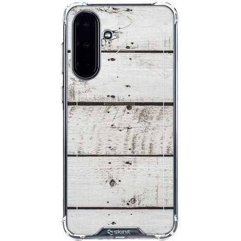 Weathered Wood Galaxy A36 5G Clear Case