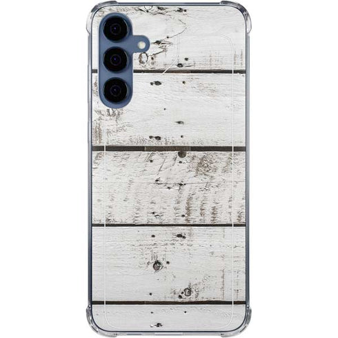 Weathered Wood Galaxy A55 5G Clear Case