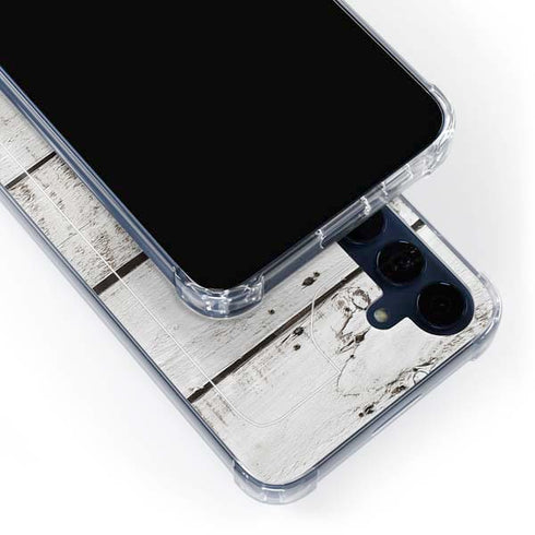 Weathered Wood Galaxy A55 5G Clear Case