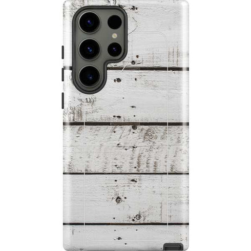 Weathered Wood Galaxy S23 Ultra Pro Case