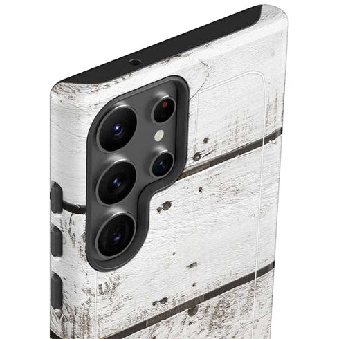 Weathered Wood Galaxy S23 Ultra Pro Case