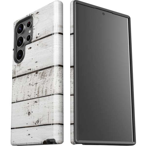 Weathered Wood Galaxy S23 Ultra Pro Case