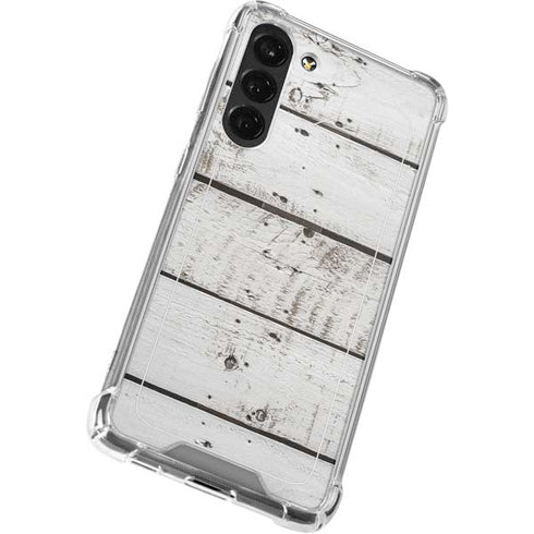 Weathered Wood Galaxy S24 FE Clear Case
