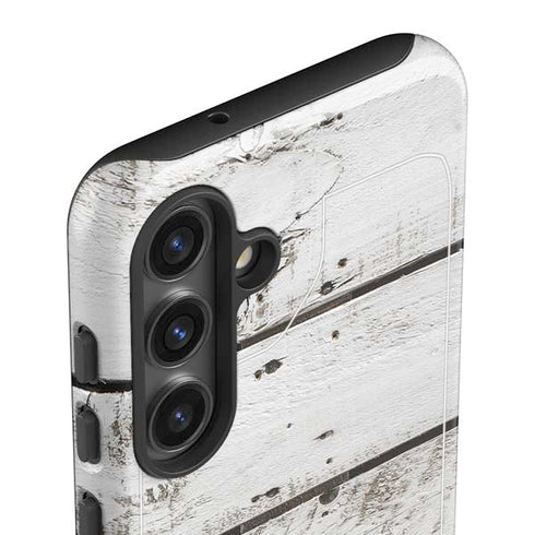 Weathered Wood Galaxy S25 Impact Case