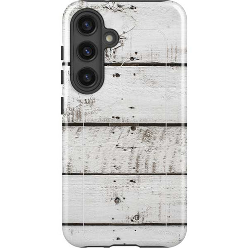 Weathered Wood Galaxy S25 Plus Impact Case