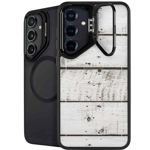 Weathered Wood Galaxy S25 Plus Kickstand Case