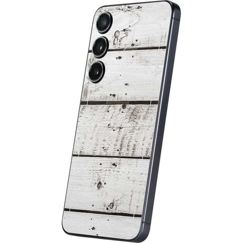 Weathered Wood Galaxy S25 Plus Skin