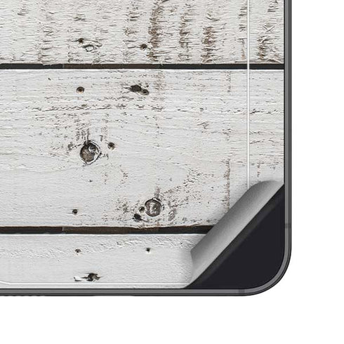 Weathered Wood Galaxy S24 Plus Skin