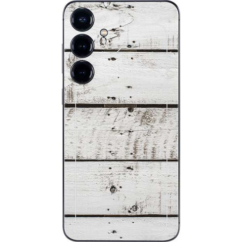 Weathered Wood Galaxy S24 Skin