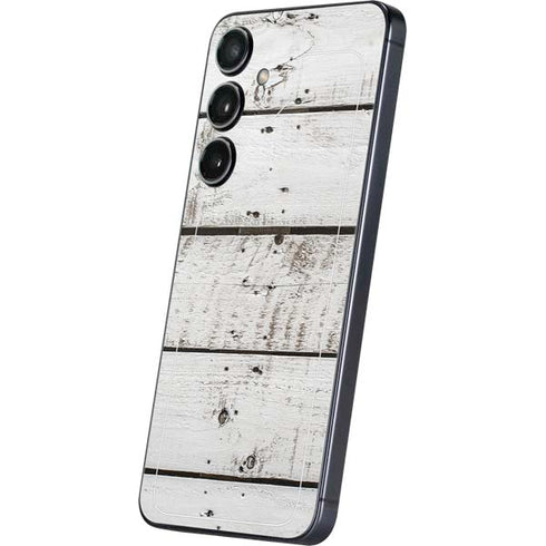 Weathered Wood Galaxy S25 Skin