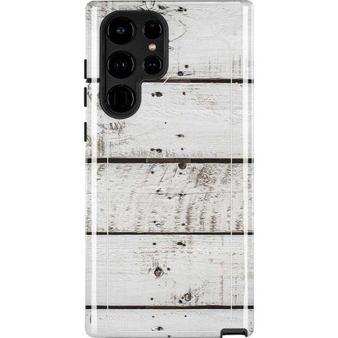 Weathered Wood Galaxy S25 Ultra Impact Case