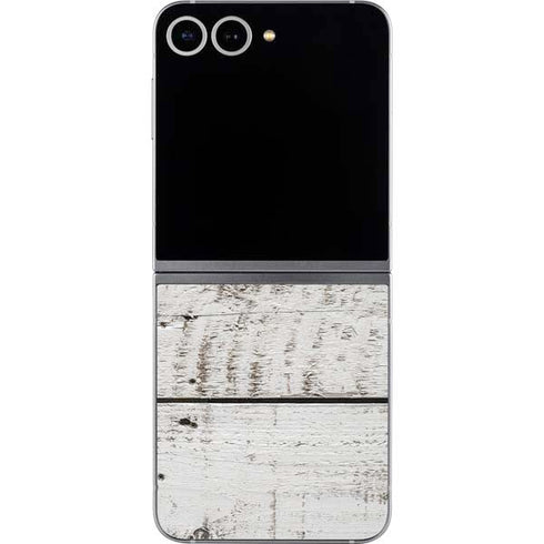 Weathered Wood Galaxy Z Flip6 Skin