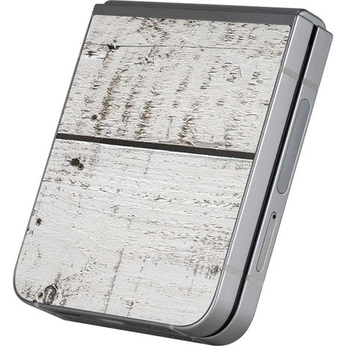 Weathered Wood Galaxy Z Flip6 Skin