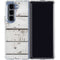 Weathered Wood Galaxy Z Fold5 5G Clear Case