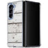 Weathered Wood Galaxy Z Fold5 5G Clear Case