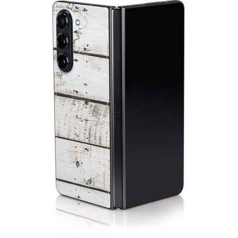Weathered Wood Galaxy Z Fold5 5G Skin