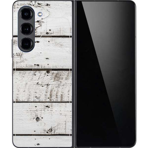 Weathered Wood Galaxy Z Fold5 5G Skin