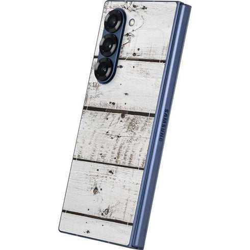 Weathered Wood Galaxy Z Fold6 Skin