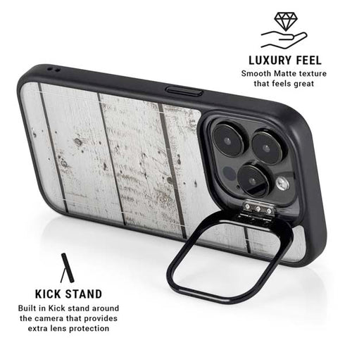 Weathered Wood iPhone 14 Pro Max Kickstand Case