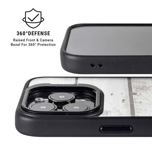 Weathered Wood iPhone 14 Pro Max Kickstand Case