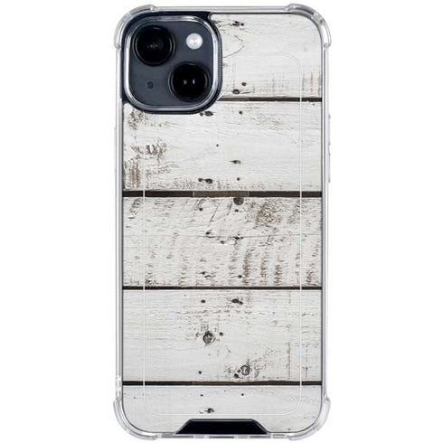 Weathered Wood iPhone 15 Clear Case