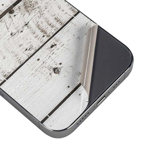 Weathered Wood iPhone 15 Pro Max Skin