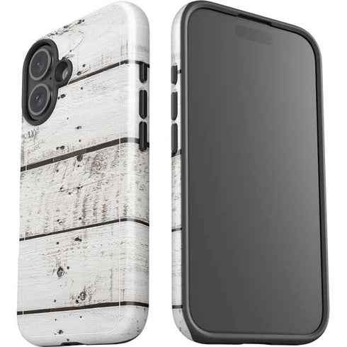 Weathered Wood iPhone 16 Impact Case