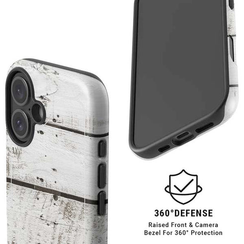 Weathered Wood iPhone 16 Magsafe Impact Case