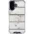 Weathered Wood iPhone 16 Plus Clear Case