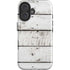 Weathered Wood iPhone 16 Plus Impact Case